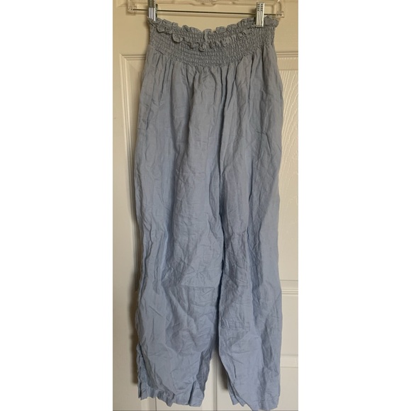 House of Harlowe Revolve Linen Pants Size Large - Picture 1 of 4